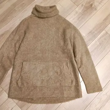 ATON 캐시미어 터틀넥 스웨터 베이지 02 M 사이즈