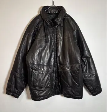 리얼 가죽 천연 가죽 충전솜 안감 퀼팅 가죽 자켓