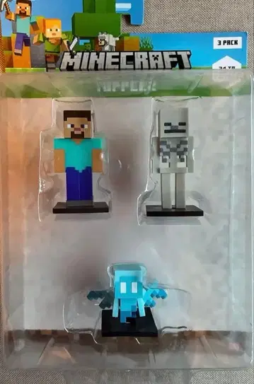 마인크래프트 토피즈 피규어 3개 세트