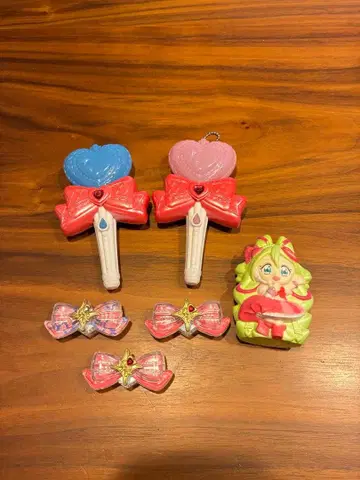 아이돌 프리큐어 키라키라 라이트 리본 묶음 판매 6점