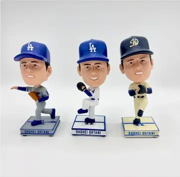 [보블헤드] 오타니 쇼헤이 FOCO 빅 헤드 4.5인치 피칭 3체 세트