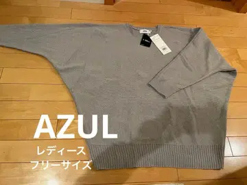 AZUL 그레이 니트 스웨터 프리 사이즈