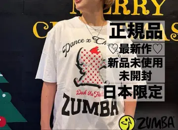 정품 최신작 일본 한정판 미사용 새상품 미개봉 ZUMBA T셔츠 S