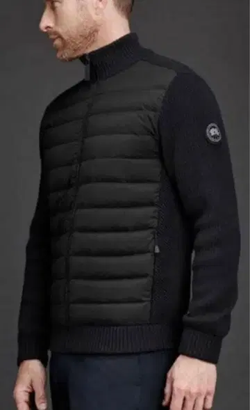 CANADA GOOSE 하이 브릿지 니트 자켓