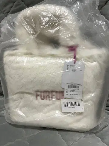 FURFUR 에코 퍼 토트백 WHT