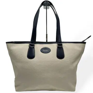 새상품급 Paul Smith 폴스미스 토트백 캔버스 가죽 숄더백