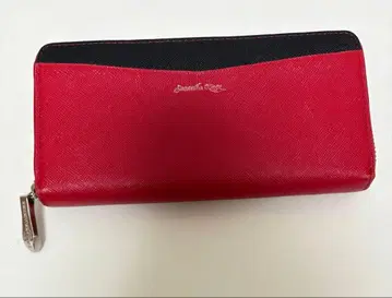 SAMANTHA KINGS 장지갑 빨간색 블랙 레드 블랙