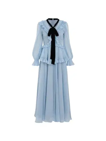 [ Since Then ] Diarman Ruffle Long Dress