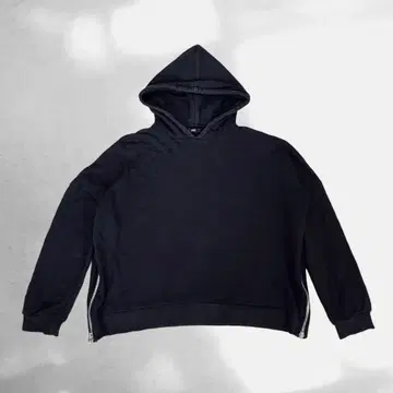 808 블랙 후드티 사이드 지퍼 모드 x 스트릿