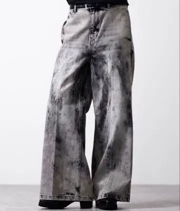 [CLEL] 빈티지 디자인 플레어 데님 팬츠