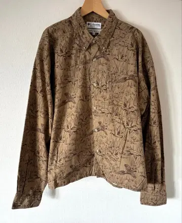 컬럼비아 남성용 버튼 다운 셔츠 XL