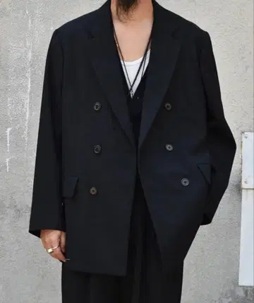 즉시 완판 25aw MARKAWARE 더블 자켓