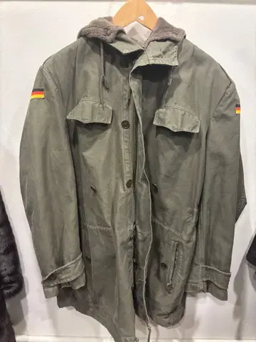 80'S 독일군 모즈 코트 밀리터리 자켓