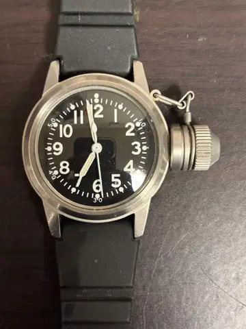 U.S.N. BUSHIPS 밀리터리 손목시계 자동 와인딩