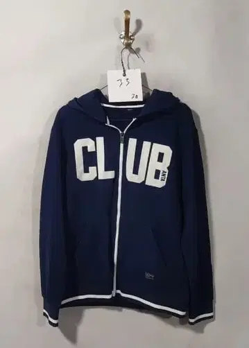 집업 후드티 네이비 / 로고 디자인