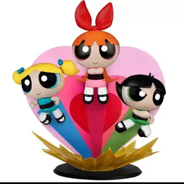 파워퍼프걸 트리오 피규어 세트