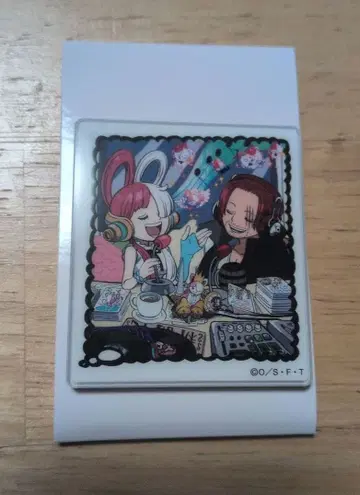 밀짚모자 스페이스 트레이딩 아크릴 마그넷 우타 샹크스