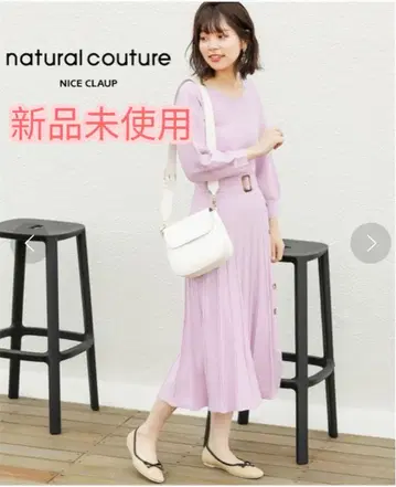 natural couture 니트 원피스 미사용 새상품