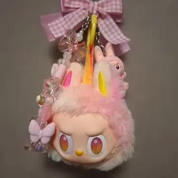 러브부 머리 부부짱 포함 참 키링