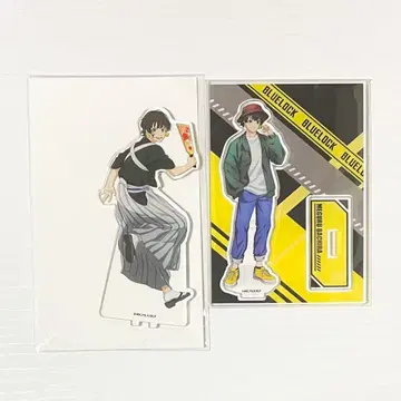 블루 록 하치라 카이 아크릴 스탠드 사복 애니메이트 카페 애니카페