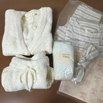 gelato pique 룸웨어 세트 화이트