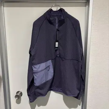 ciele 퍼플 하이넥 하프 지퍼 XL