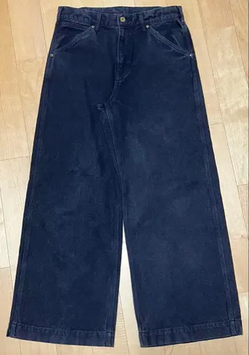 JOURNAL STANDARD 배기 데님 팬츠 블랙