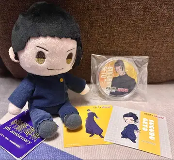 게토 스구루 라운드원 봉제 인형 아크릴 코스터 스티커 주술회전