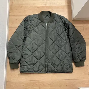 FREAK'S STORE 퀼팅 자켓 올리브 그린 사이즈 L