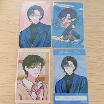 니지산지 VOLTACTION 랜덤 포토 카드 사계절 아키라