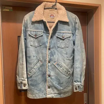 70-80s Wrangler 데님 보아 자켓 무지개 택 vintage
