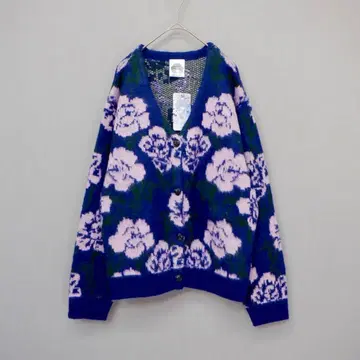스칼라 143767: 꽃무늬 자카드 니트 가디건