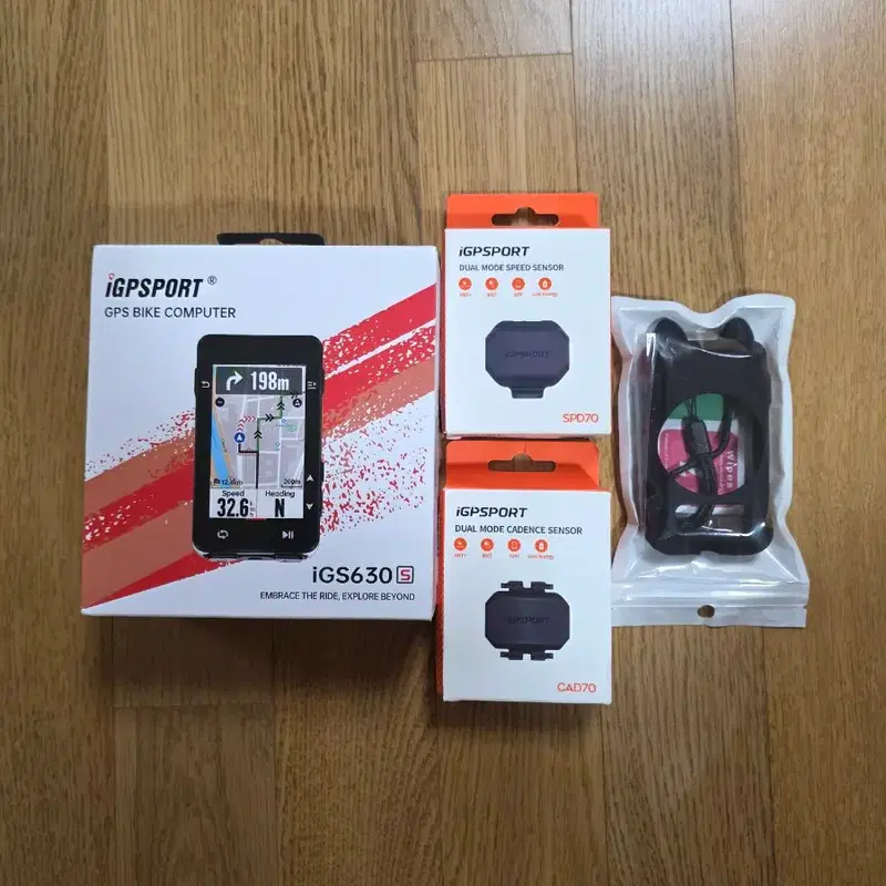 IGPSPORT IGS630S 자전거 속도계 새상품 번들셋