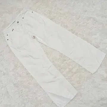 [클로즈드] (32) 화이트 팬츠 스트레이트 캐주얼 이탈리아제