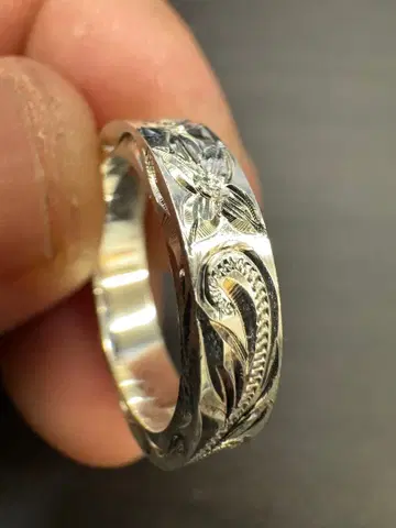 실버 925 소재 하와이안 반지