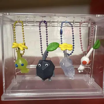 피크민 아크릴 키링 4개 세트