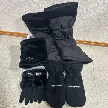 골프웨어 블랙 세트