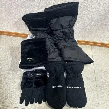 골프웨어 블랙 세트