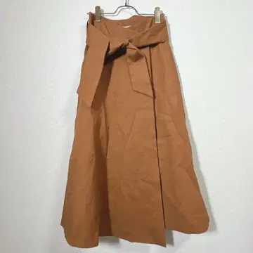 나노 유니버스 플레어 스커트 브라운 사이즈 38