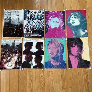 GLAY 포스터 세트 8점