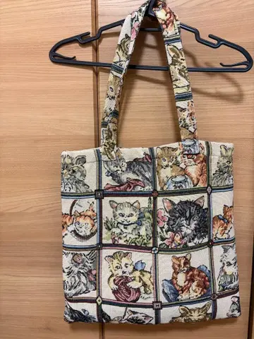 mmts 자카드 토트백