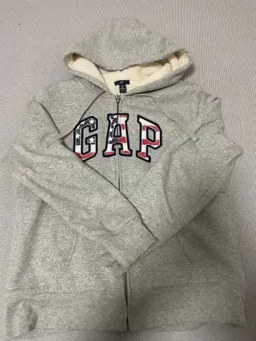 GAP 미국 국기 디자인 후드티 XL