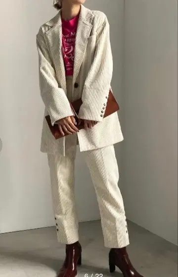 아메리 빈티지 코듀로이 셋업