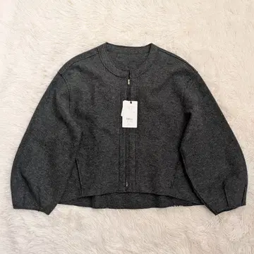 [ 택 포함 새상품 ] NUS  울 지퍼 자켓 가디건