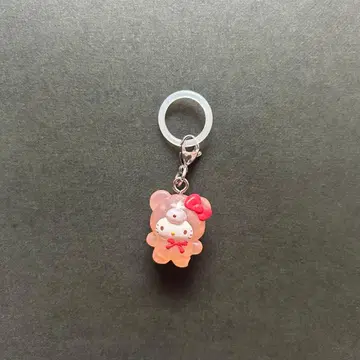 산리오 키티 메지루시 액세서리 라떼곰 디자인