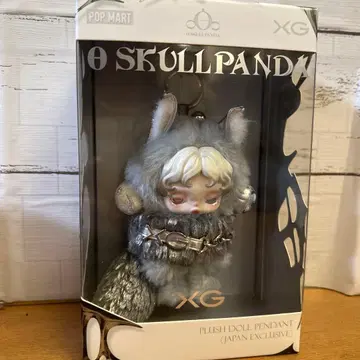 skullpanda XG 콜라보 봉제 인형 popmart 미개봉 새상품