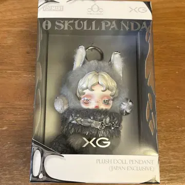 skullpanda XG 콜라보 봉제 인형 popmart 미개봉 새상품