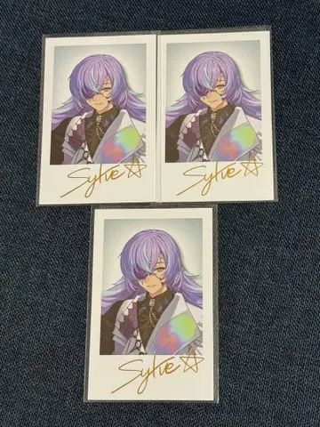 니지산지 별도 쇼 Dytica 데뷔 폴라로이드