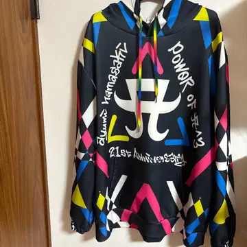 하마사키 아유미 컬러풀 후드티 XXL