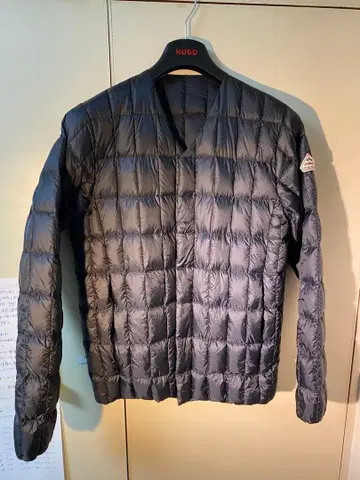 PYRENEX 블랙 다운 자켓